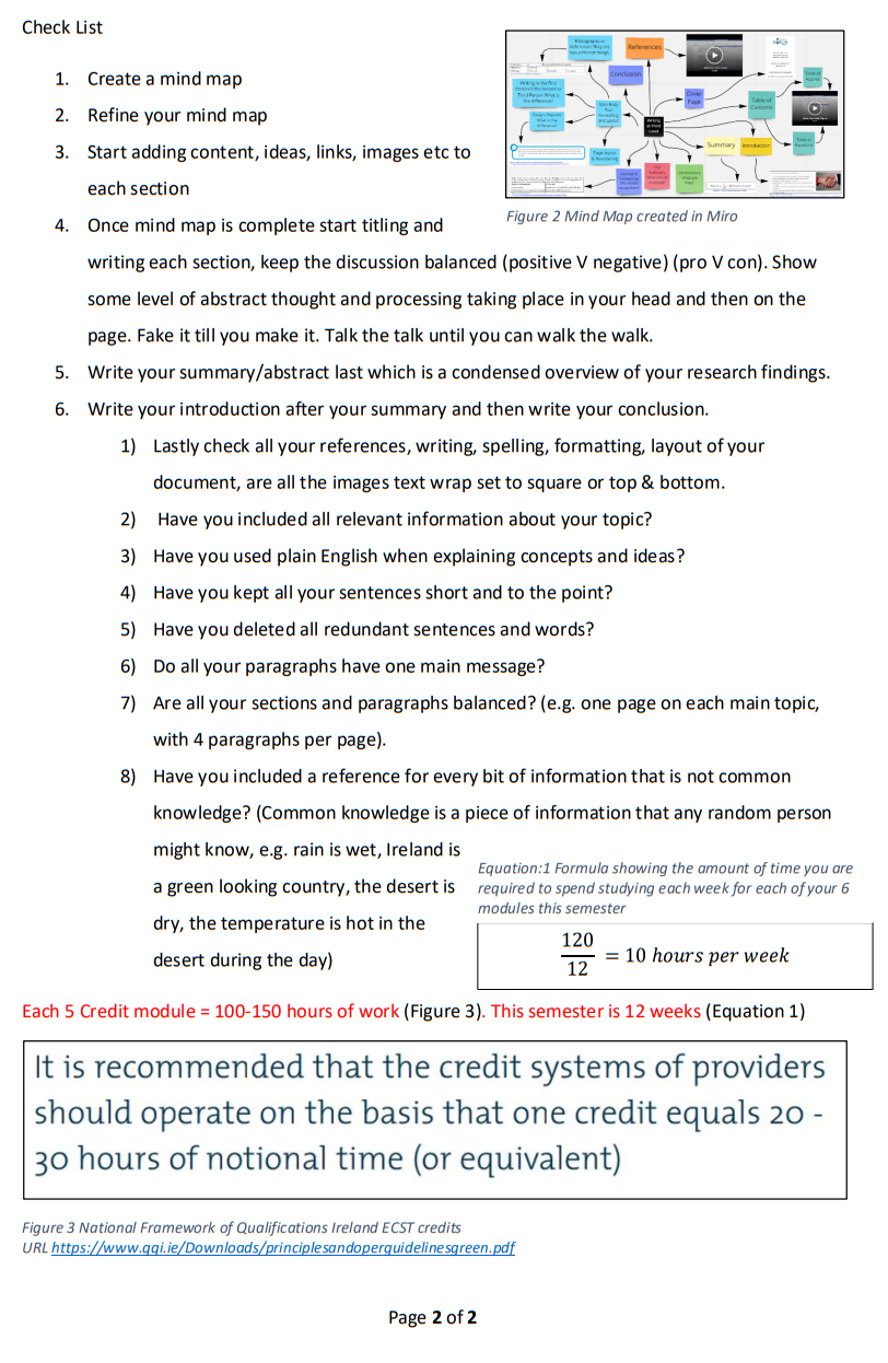 Research Methods Checklist2